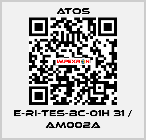 E-RI-TES-BC-01H 31 / AM002A Atos