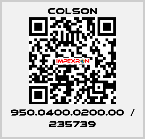 950.0400.0200.00  / 235739 Colson