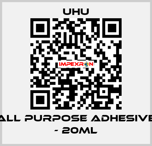 All Purpose Adhesive - 20ml UHU