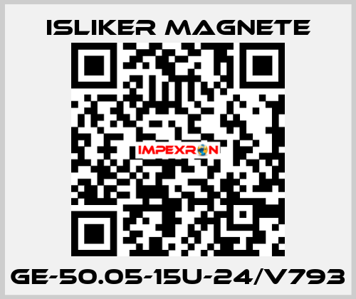 GE-50.05-15U-24/V793 ISLIKER MAGNETE