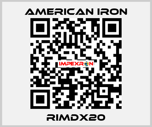 RIMDX20 AMERICAN IRON