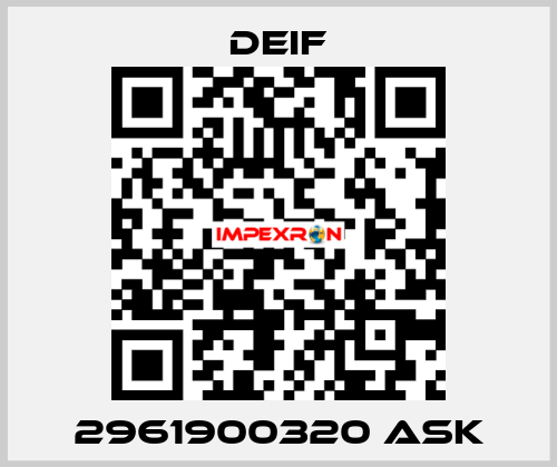 2961900320 ASK Deif