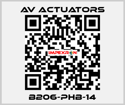 B206-PHB-14 AV Actuators