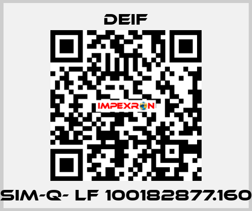 SIM-Q- LF 100182877.160 Deif