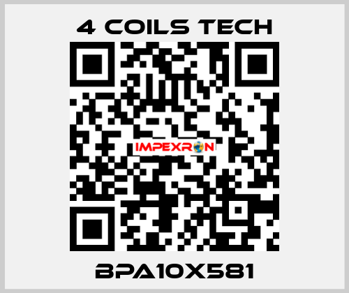 BPA10X581 4 COILS TECH