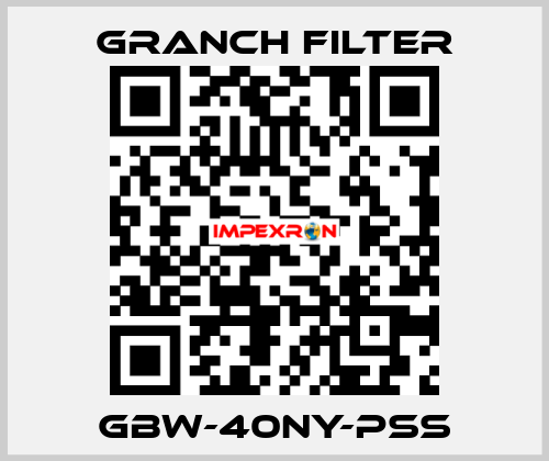 GBW-40NY-PSS GRANCH FILTER