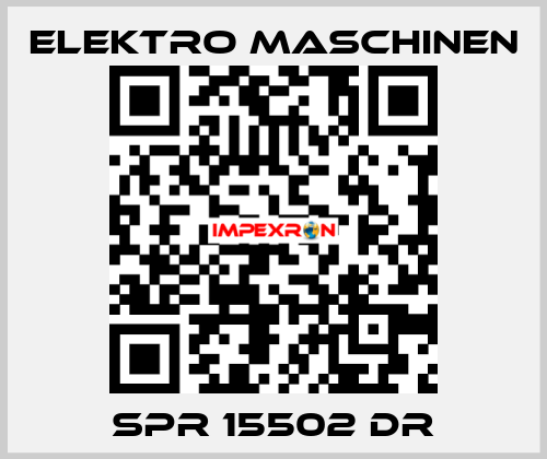 SPR 15502 DR ELEKTRO MASCHINEN