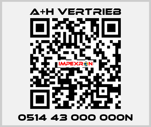 0514 43 000 000N A+h Vertrieb