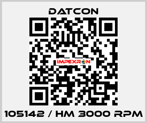 105142 / HM 3000 RPM Datcon