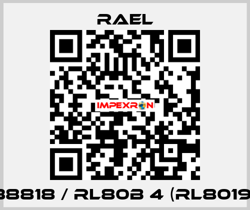 38818 / RL80B 4 (RL8019) RAEL