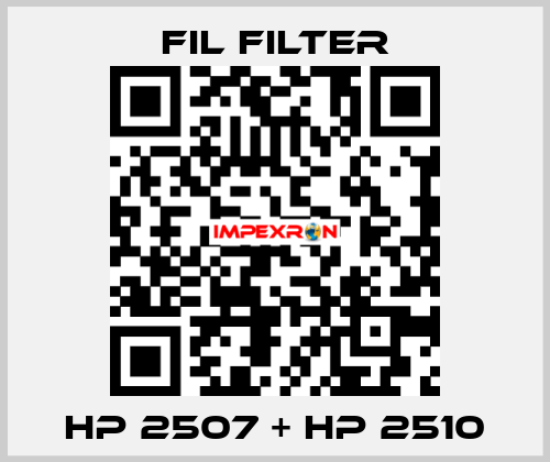 HP 2507 + HP 2510 Fil Filter