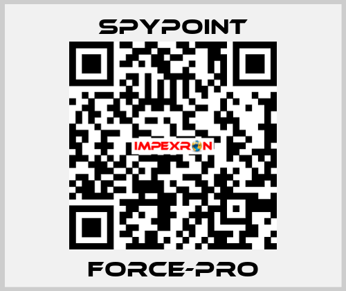 FORCE-PRO SPYPOINT