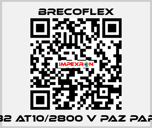 32 AT10/2800 V PAZ PAR Brecoflex