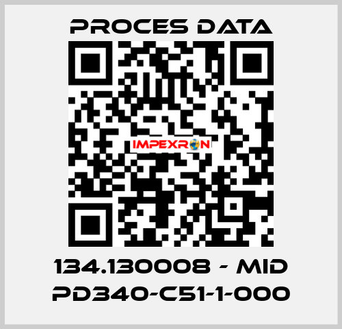 134.130008 - MID PD340-C51-1-000 Proces Data
