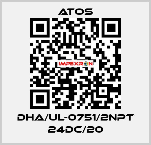 DHA/UL-0751/2NPT 24DC/20 Atos