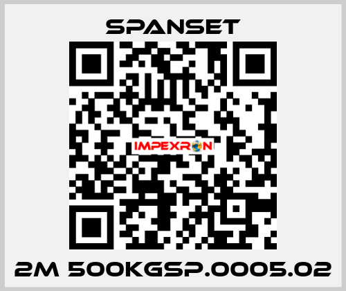 2M 500KGSP.0005.02 SpanSet