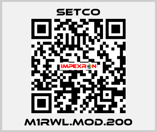M1RWL.MOD.200 SETCO