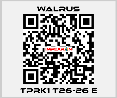 TPRK1 T26-26 E Walrus