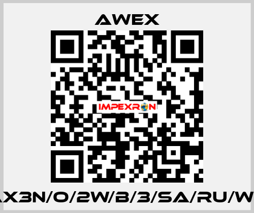 AX3N/O/2W/B/3/SA/RU/WH AWEX