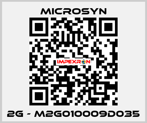 2G - M2G010009D035 Microsyn