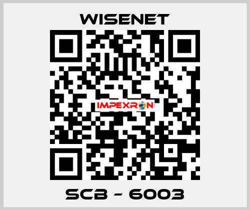 SCB – 6003 Wisenet