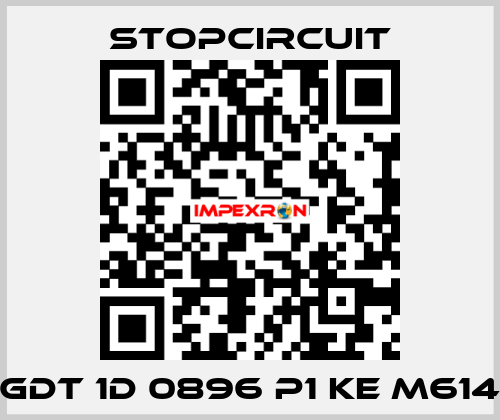 GDT 1D 0896 P1 KE M614 Stopcircuit