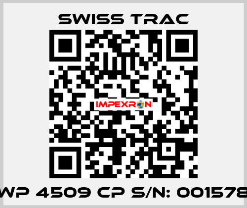 WP 4509 CP S/N: 001578 Swiss Trac