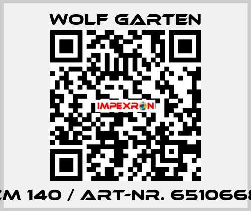ZM 140 / Art-Nr. 6510668 Wolf Garten