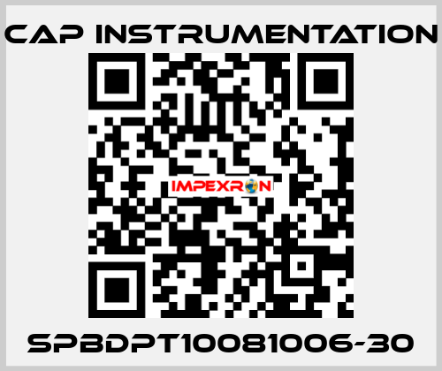 SPBDPT10081006-30 Cap Instrumentation