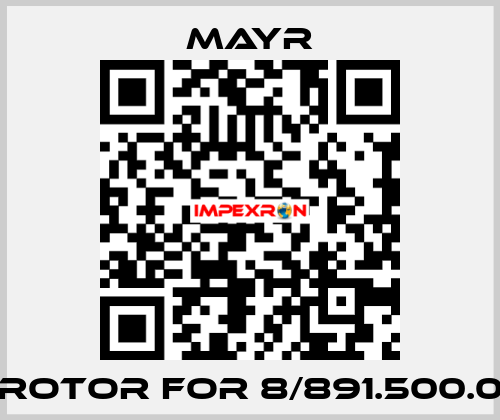 ROTOR for 8/891.500.0 Mayr