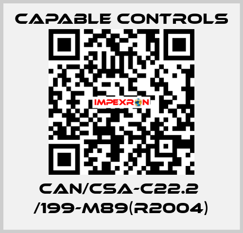 CAN/CSA-C22.2  /199-M89(R2004) Capable Controls