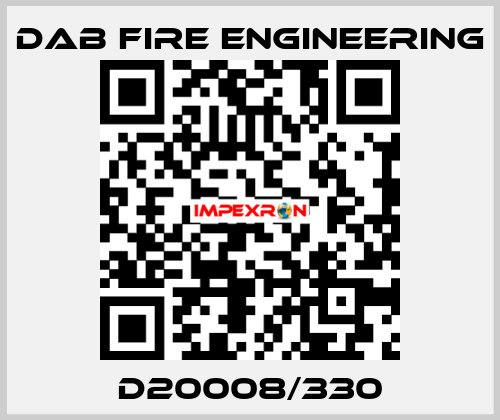 D20008/330 DAB Fire Engineering