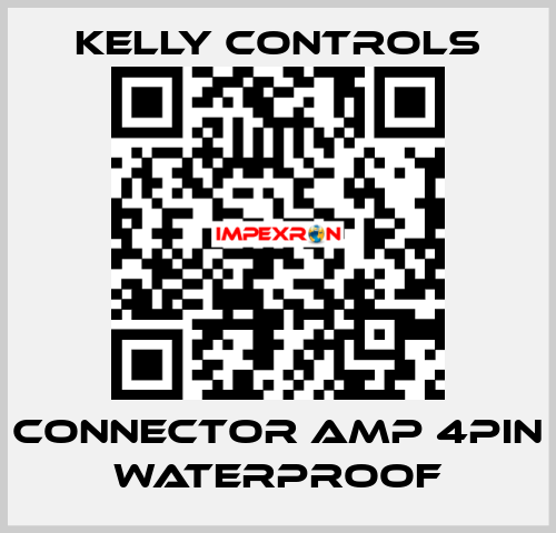 Connector AMP 4pin waterproof Kelly Controls