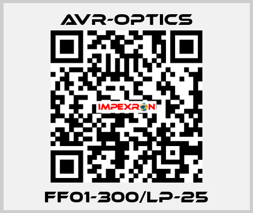 FF01-300/LP-25 AVR-Optics