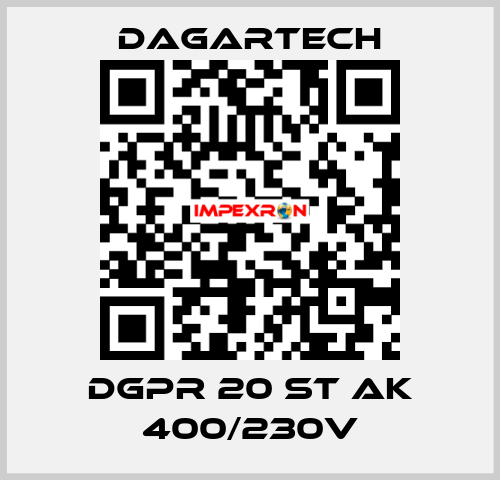 DGPR 20 ST AK 400/230V Dagartech
