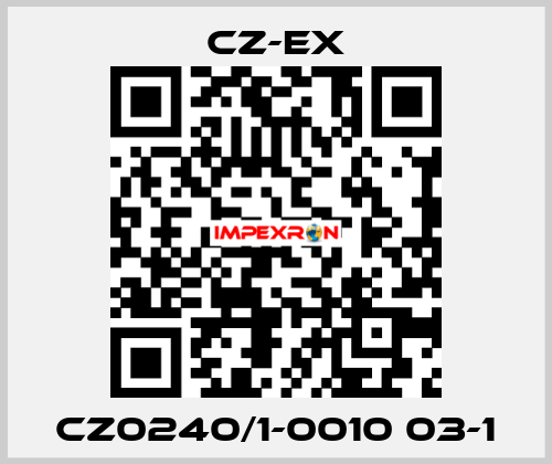 CZ0240/1-0010 03-1 CZ-EX