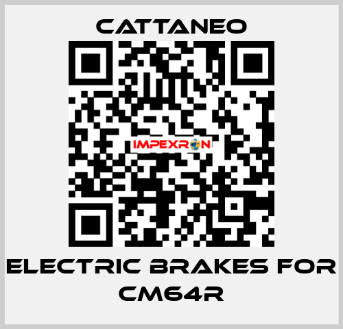 Electric Brakes for CM64R Cattaneo
