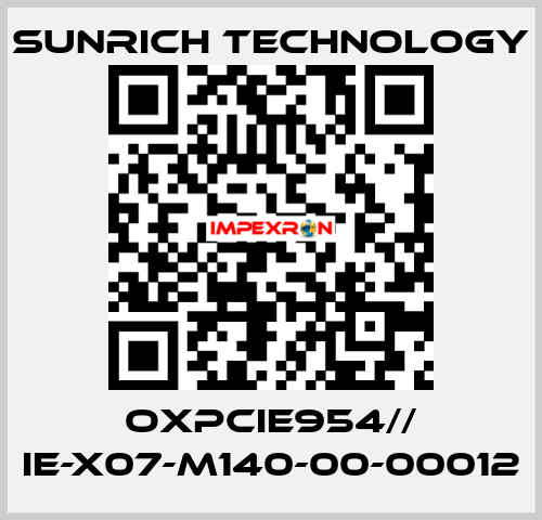 OXPCIe954// IE-X07-M140-00-00012 SUNRICH TECHNOLOGY