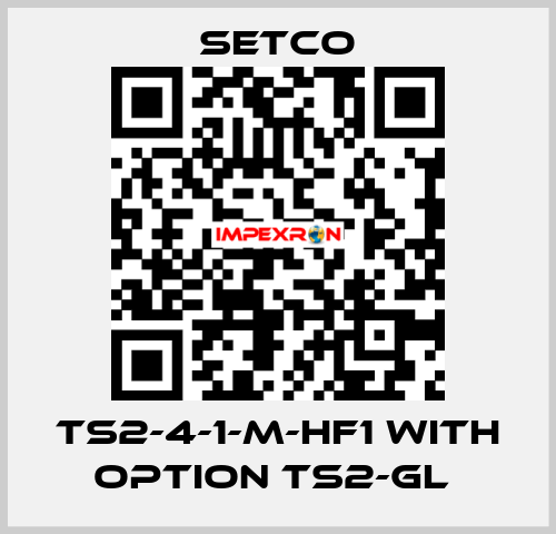 TS2-4-1-M-HF1 WITH OPTION TS2-GL  SETCO