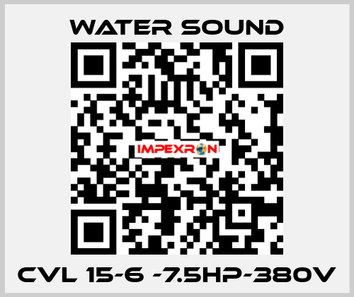 CVL 15-6 -7.5HP-380V WATER SOUND