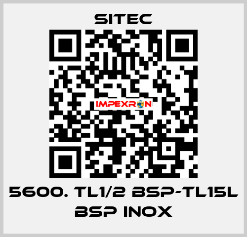5600. TL1/2 BSP-TL15L BSP inox SITEC