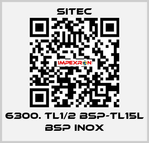 6300. TL1/2 BSP-TL15L BSP inox SITEC