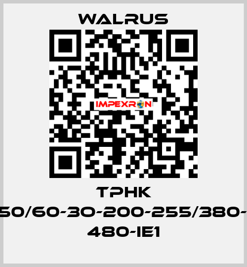 TPHK 4T5-3/TPHK4T5-3-50/60-3O-200-255/380-440-200-255/380- 480-IE1 Walrus