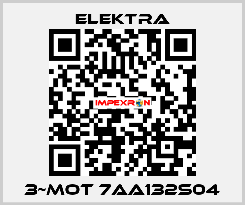 3~Mot 7AA132S04 ELEKTRA