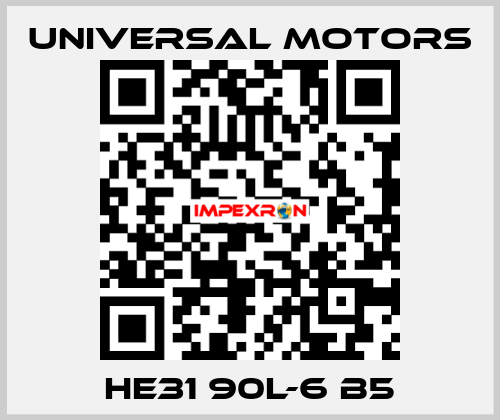 HE31 90L-6 B5 UNIVERSAL MOTORS