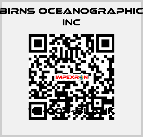 16I-004-BLANK BIRNS OCEANOGRAPHIC INC