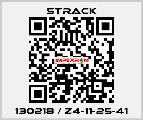130218 / Z4-11-25-41 Strack