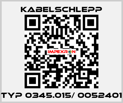 Typ 0345.015/ 0052401 KabelSchlepp