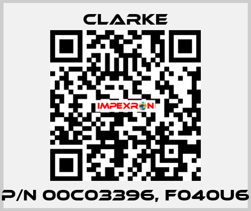 p/n 00C03396, F040U6 Clarke