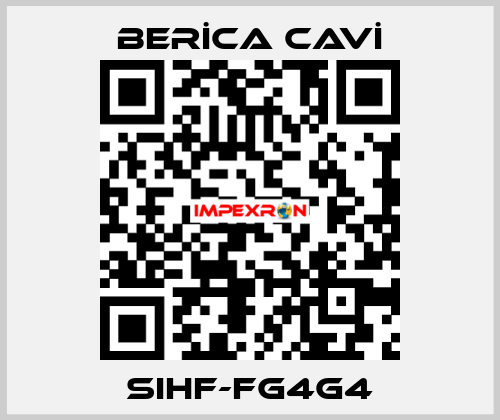 SIHF-FG4G4 BERİCA CAVİ